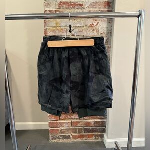 Lululemon Liner Shorts Green/Black Size Medium Men’s